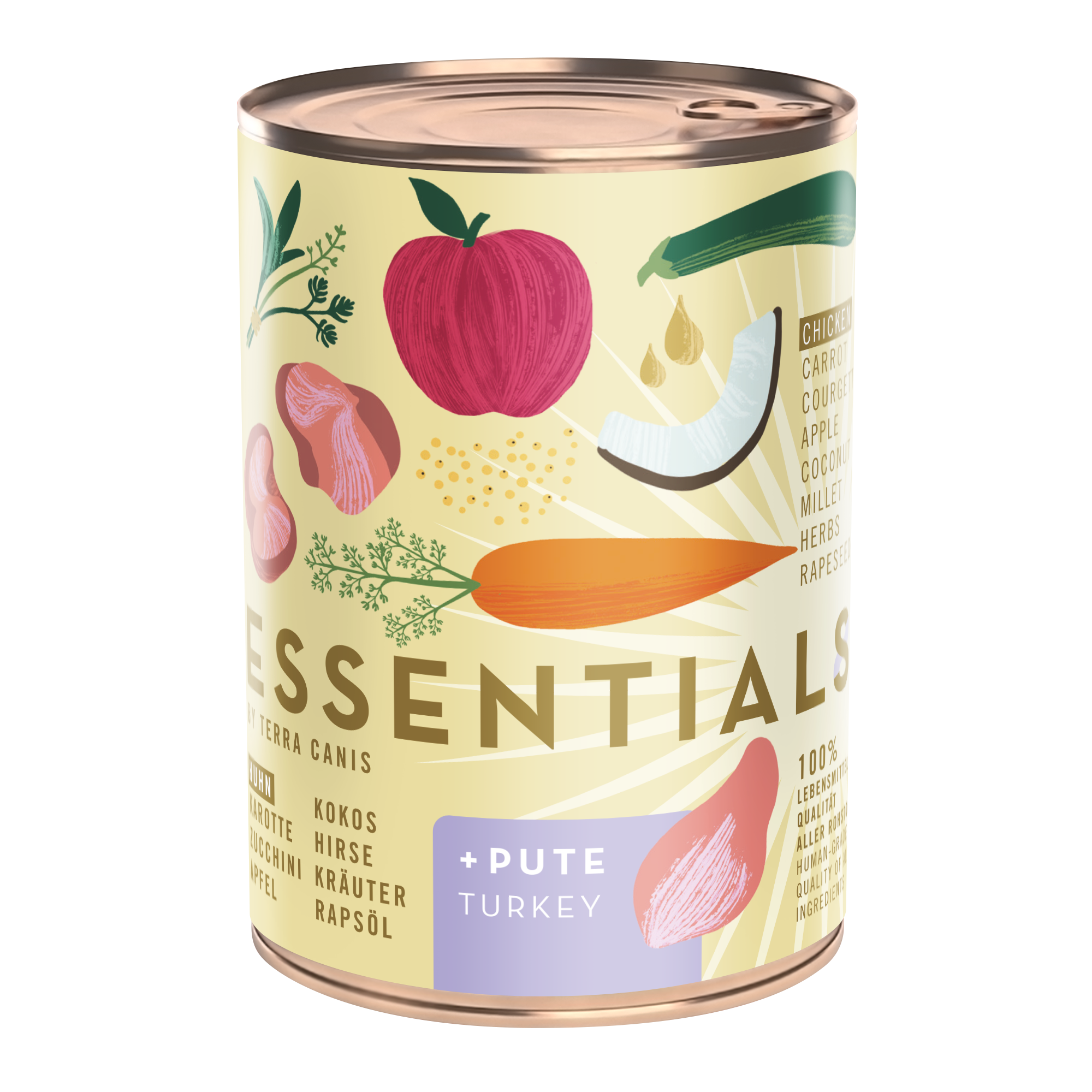 Terra Canis Essential 8 | Huhn und Pute 385g