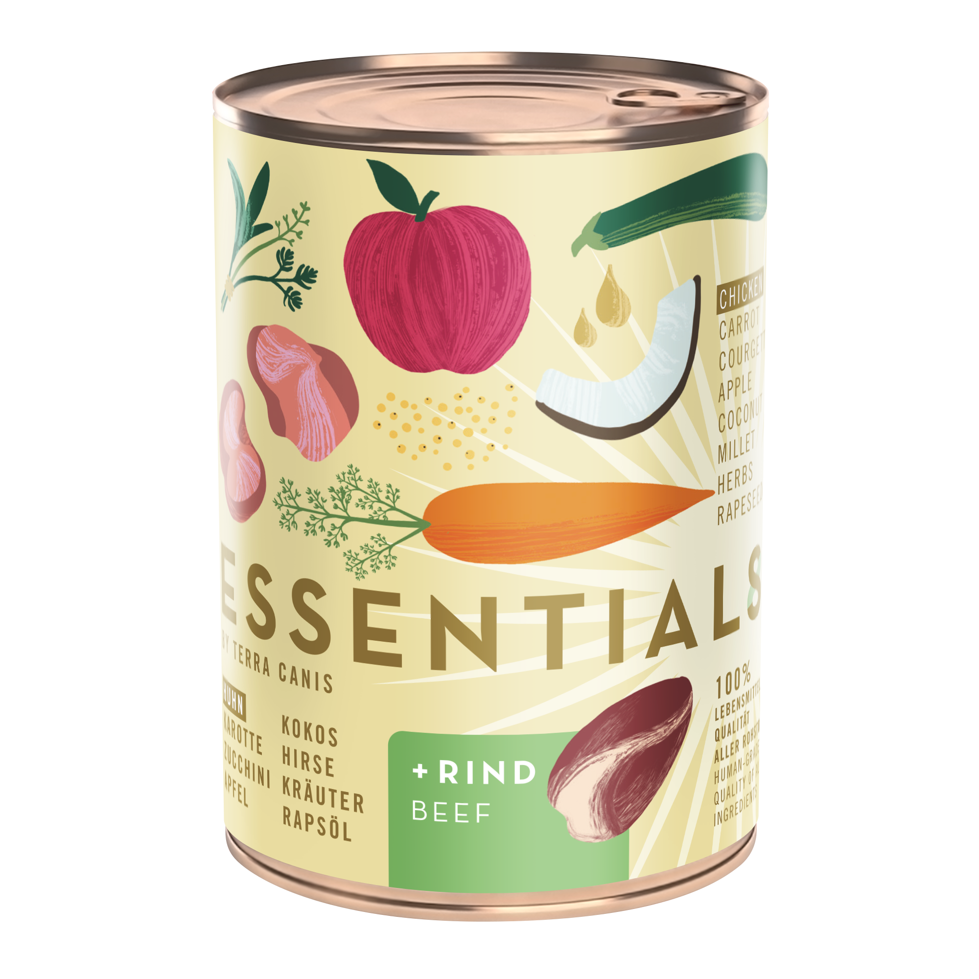 Terra Canis Essential 8 | Huhn und Rind 385g