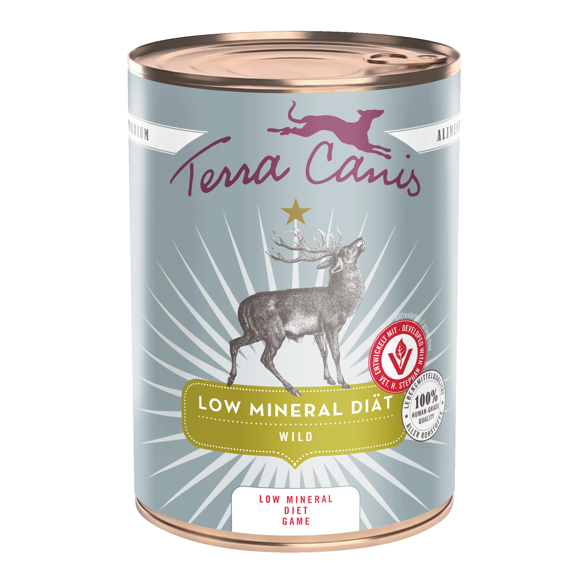 Terra Canis Low Mineral-Diät | Wild 400g