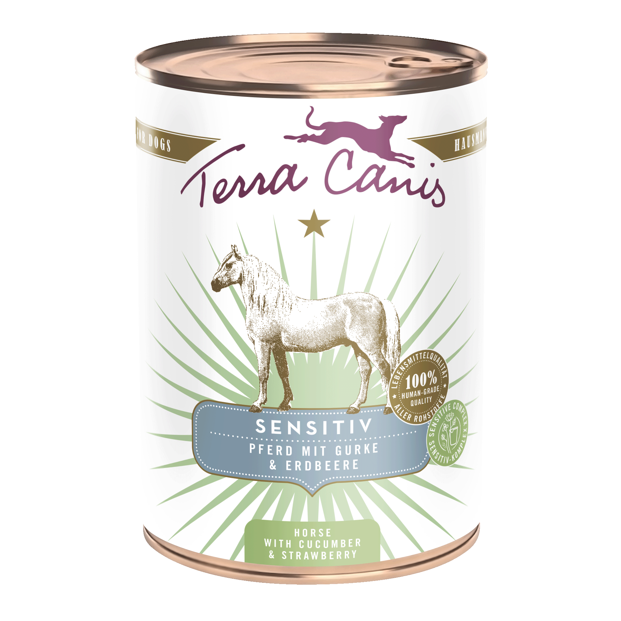 Terra Canis Sensitiv | Pferd mit Gurke und Erdbeere 400g