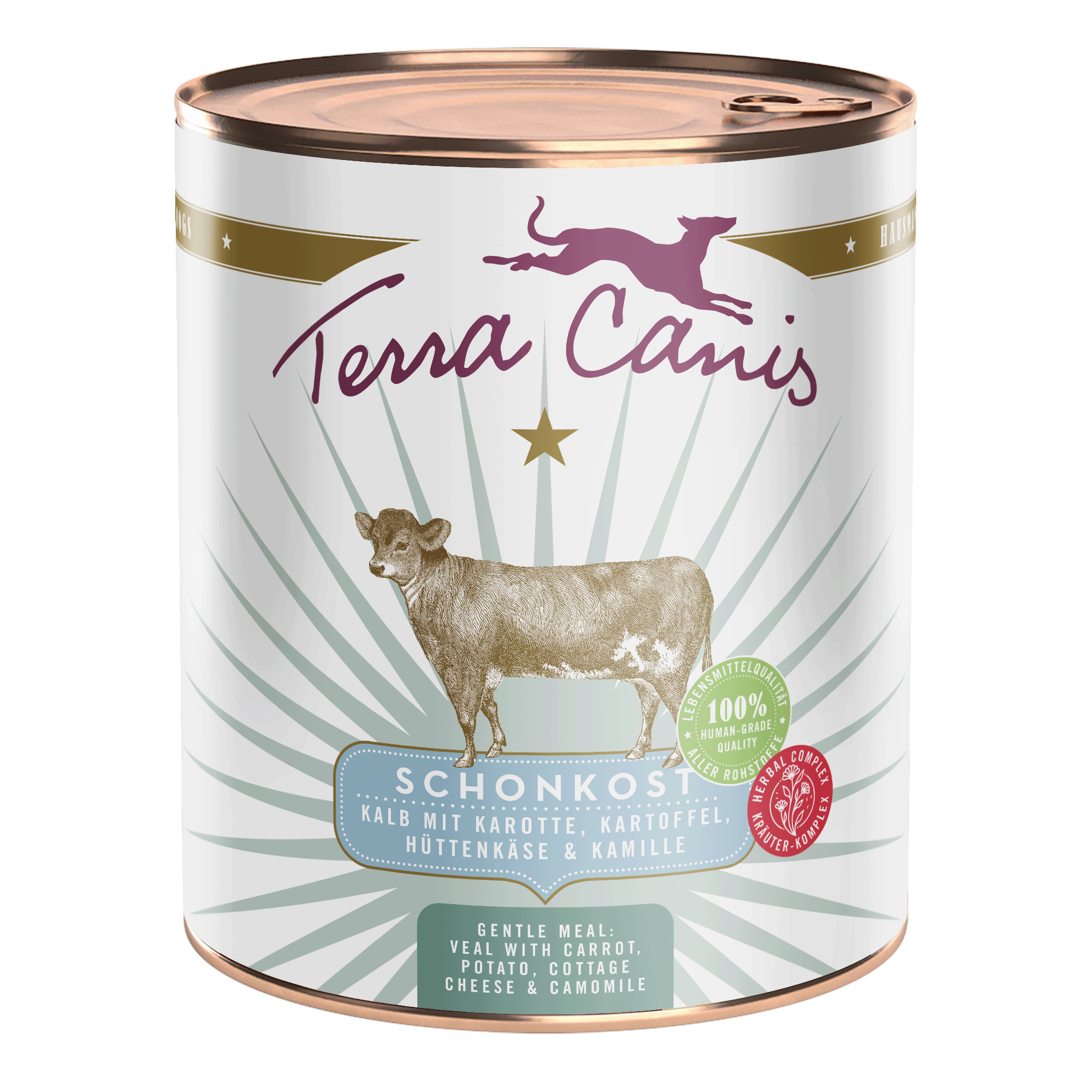 Terra Canis Schonkost | Magen-Darm-Schonkost, Kalb 800g