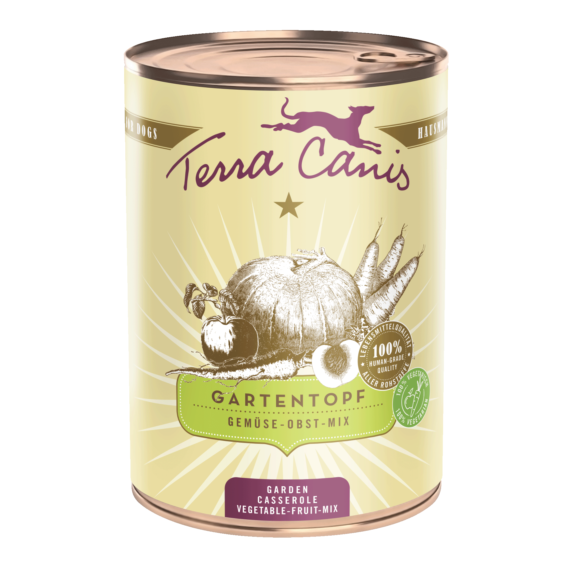 Terra Canis Gartentopf | Gemüse-Obst-Mix 400g