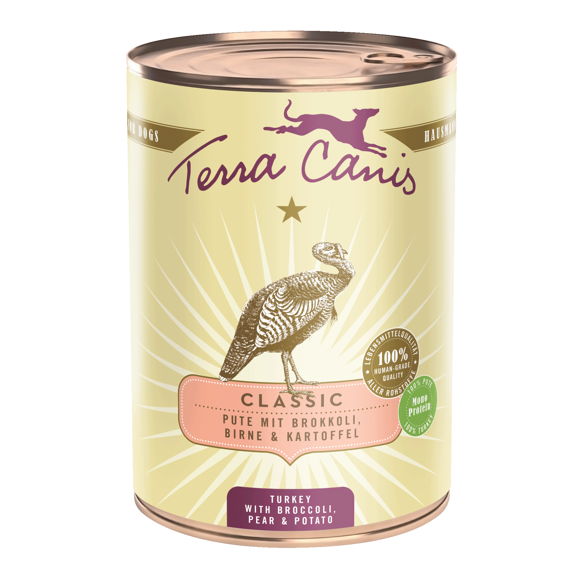 Terra Canis Classic | Pute mit Brokkoli, Birne und Kartoffel 400g