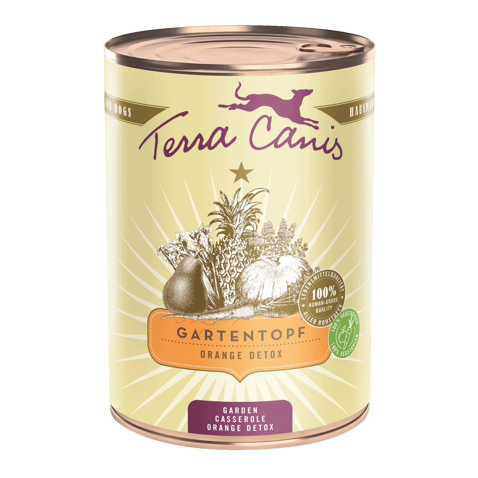 Terra Canis Gartentopf | Orange Detox 400g