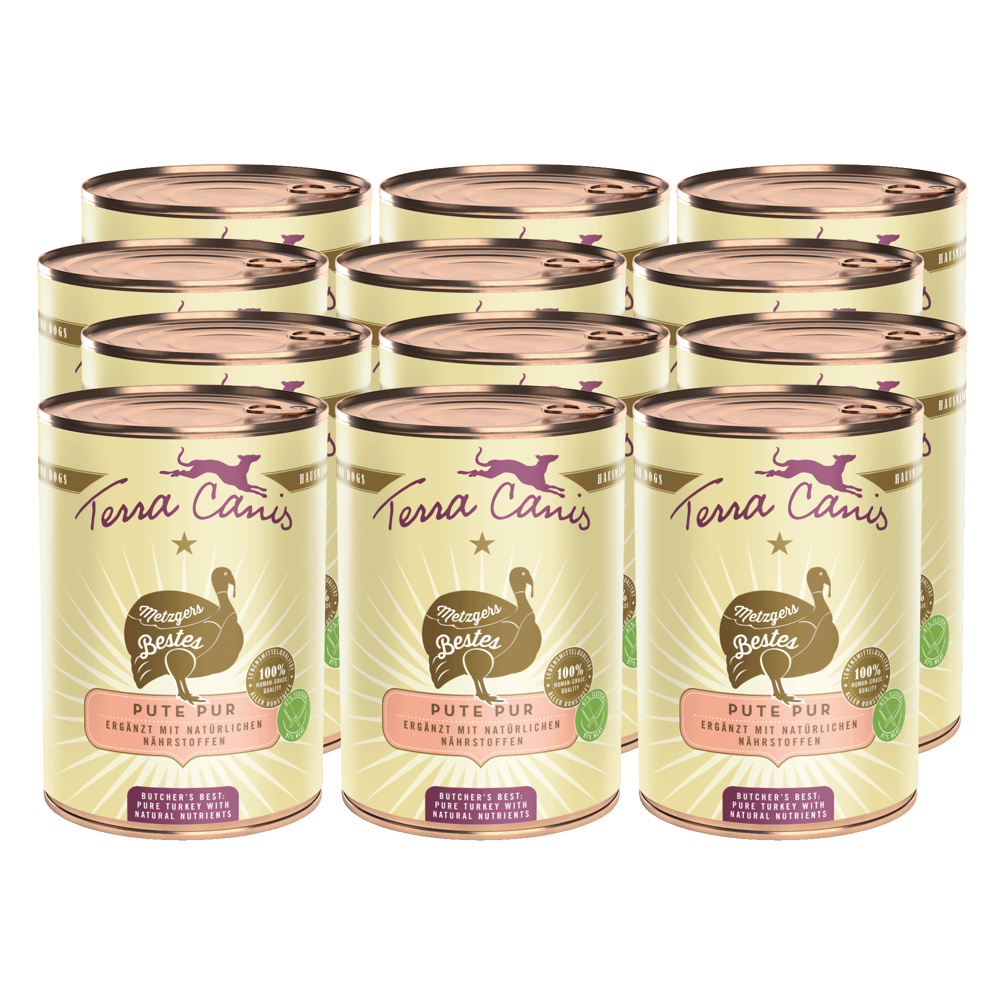 Terra Canis Metzgers Bestes | Pute Pur 12x 400g