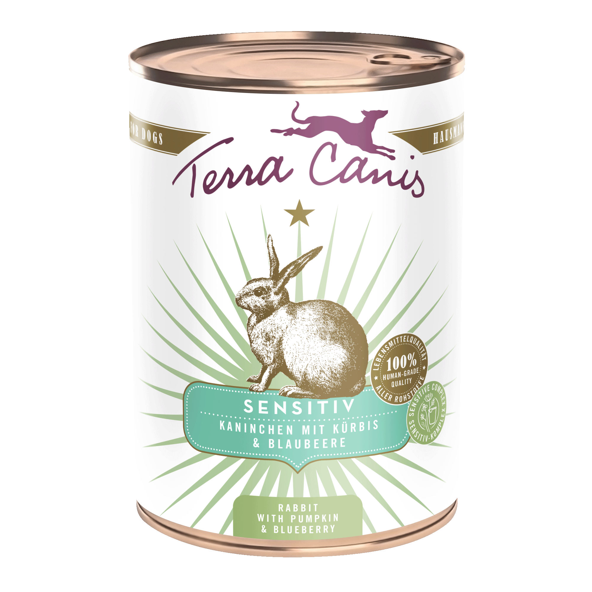 Terra Canis Sensitiv | Kaninchen mit Kürbis und Blaubeere 400g