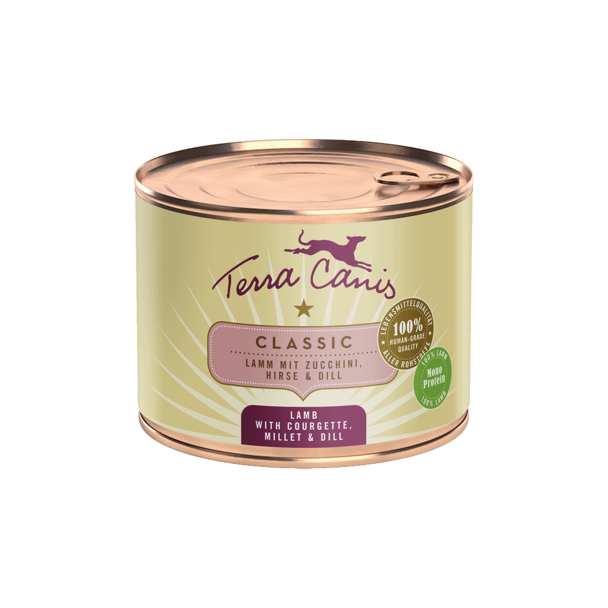 Terra Canis Classic | Lamm mit Zucchini, Hirse und Dill 200g