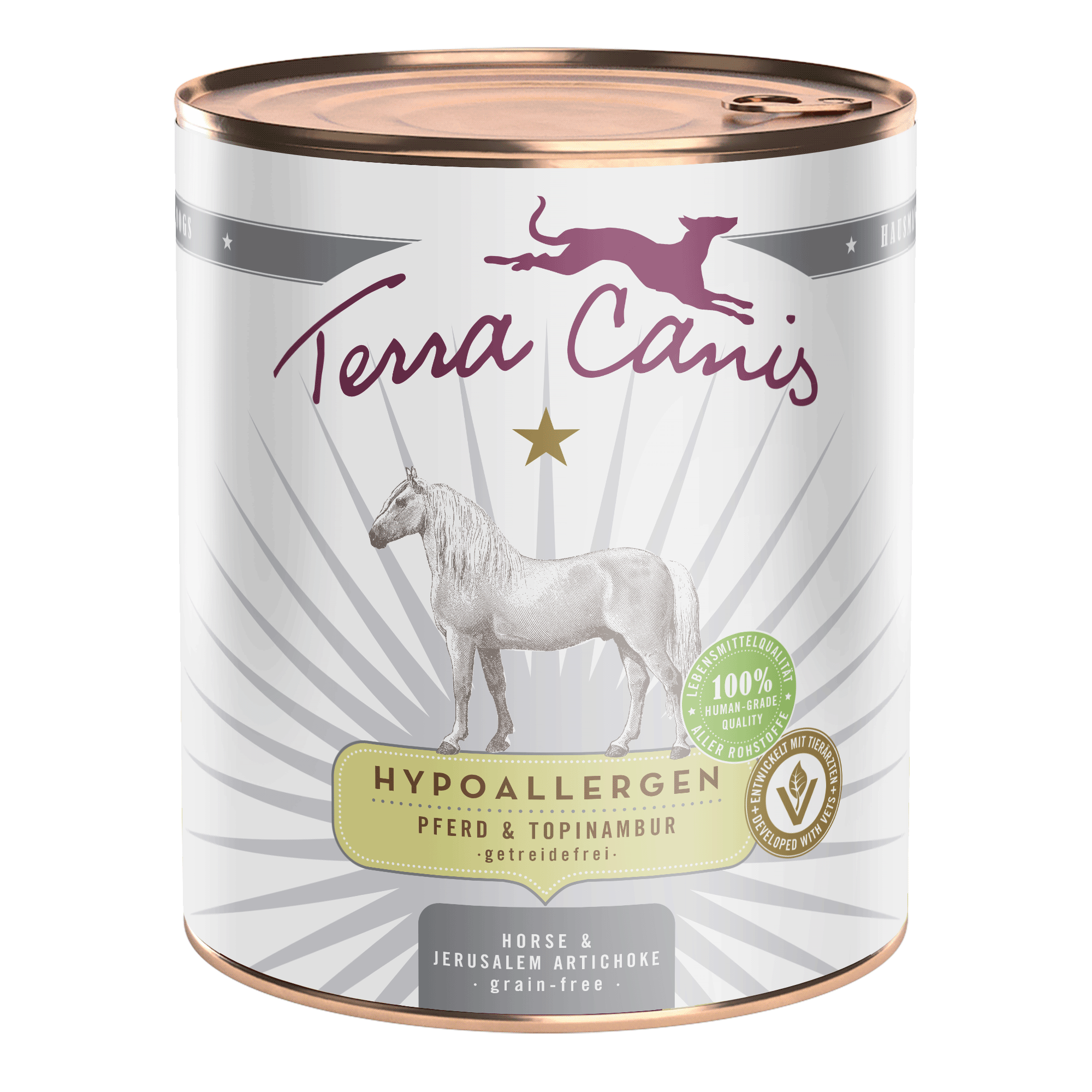 Terra Canis Hypoallergen | Pferd mit Topinambur 800g